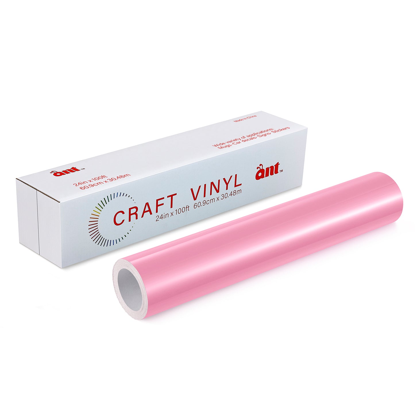 24" Permanet Vinyl -Pink